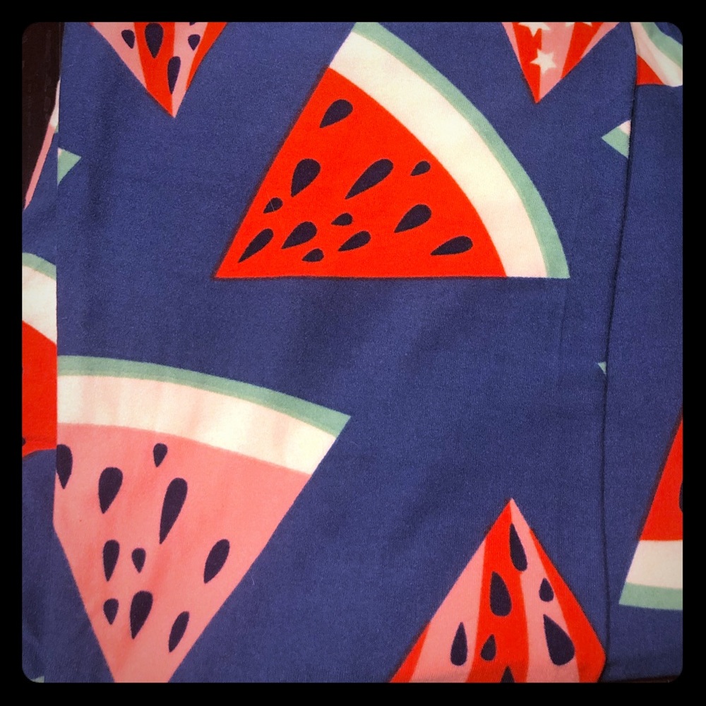Lularoe OS Watermelons legging
